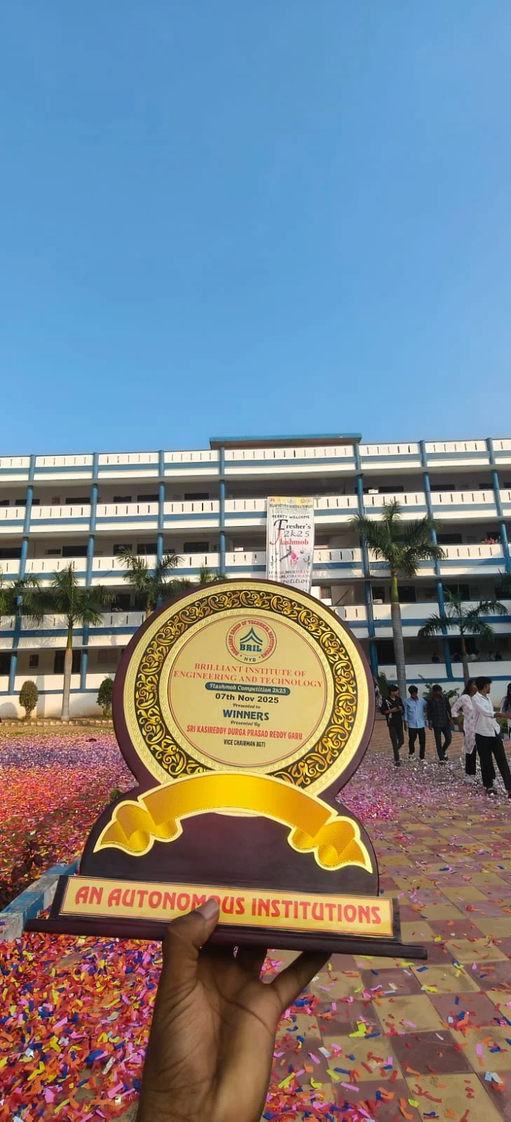 FLASHMOB EVENT WINNERS MOMENTO – BRIL Department Gallery
